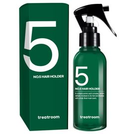 [TREATROOM] NO.5 Hair Holder 100ml – Instant Moisture & Elasticity Restorer with 13 Amino Acids for Silky Smooth Hair, Use on Wet or Dry Hair - Made in Korea